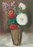 Vaso de Flores by Manabu Mabe, óleo sobre tela, offered Dec 2015