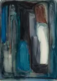 Samson Flexor, Sem Título, 1969, aquarela sobre papel