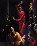 Emeric Marcier, Cena Bíblica, 1966, óleo sobre tela