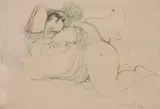 Vênus by Milton Dacosta, 1966, grafite sobre papel, offered Dec 2015