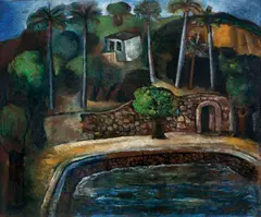 Di Cavalcanti, Paquetá, óleo sobre tela