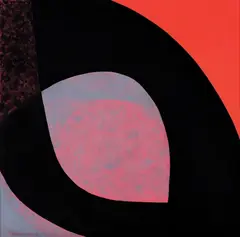 Sem Título by Tomie Ohtake, 1978, óleo sobre tela, offered Dec 2015