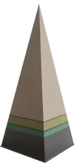 Pirâmide by Abraham Palatnik, 2009, óleo sobre madeira, offered Dec 2015