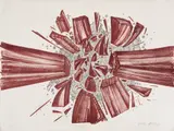 Antonio Henrique Amaral, TUM!, 1976, litogravura sobre papel