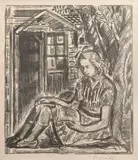 Aldo Bonadei, Menina Lendo, rotogravura