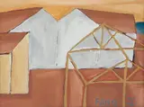 Casario by Chen Kong Fang, 1985, óleo sobre tela, offered Dec 2015