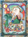 Geraldo De Andrade, Tritão, 2001, óleo sobre tela