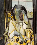 Jesus Fuertes, Figura Feminia, 1982, óleo sobre tela