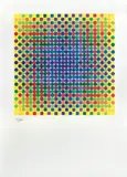 Julio Le Parc, Surface, 1995, serigrafia sobre papel