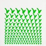 Michel Deverne, Sem Título, colagem sobre papel