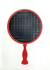Doubles Miroies by Julio Le Parc, 1995, técnica mista sobre papel, offered Dec 2015