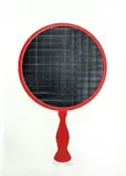 Julio Le Parc, Doubles Miroies, 1995, técnica mista sobre papel