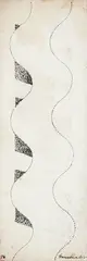 Sem Título by Sérvulo Esmeraldo, 1976, nanquim sobre papel, offered Dec 2015