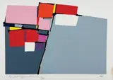 Silvio Oppenheim, Sem Título, 1990, serigrafia sobre papel