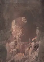Bernardo Cid, Sem Título, 1974, óleo sobre tela