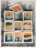 Eduardo Iglesias, Outono, 1984, litogravura sobre papel