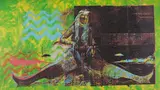 Alex Flemming, Sereia, 1985, acrílico sobre tela