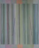 Composição Vertical by Navarro, 1990, acrílico sobre tela, offered Dec 2015