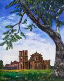 Yasuichi Kojima, Ruina de São Miguel das Missões, 2006, óleo sobre tela