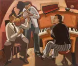 Waldomiro Sant‘anna, Músicos, óleo sobre tela