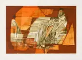 Roberto Burle Marx, Muriquí II, 1985, litogravura sobre papel
