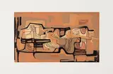Roberto Burle Marx, Permuta II, 1984, litogravura sobre papel