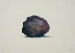 Pedra by Waltércio Caldas, 1987, pastel sobre papel, offered Oct 2015
