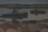Marinha Escura by Arcangelo Ianelli, 1957, óleo sobre tela, offered Oct 2015
