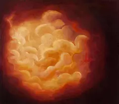 Sem Título by Sandra Cinto, 1994, óleo sobre tela, offered Oct 2015
