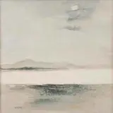 Lago Titicaca by Manabu Mabe, 1965, óleo sobre tela, offered Oct 2015