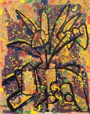 Vaso de Flores by Aldo Bonadei, 1969, óleo sobre tela, offered Oct 2015