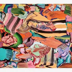 Henrique Oliveira, Sem Título, 2007, acrílica sobre tela