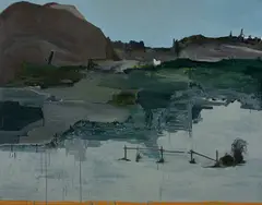 Marina Rheingantz, Pé de Pano, 2010, óleo sobre tela