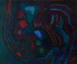 Roberto Burle Marx, Sem Título, 1967, óleo sobre tela