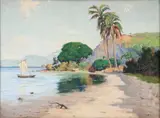 Valle Júnior, Praia, óleo sobre tela