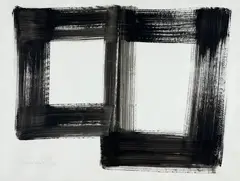 Sem Título by Amílcar de Castro, 1984, nanquim sobre papel, offered Jun 2015