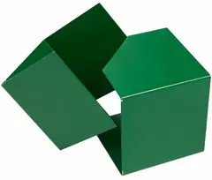 Franz Weissmann, Sem Título, 1987, escultura em aluminio monocromado
