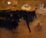 Sem Título by Manabu Mabe, óleo sobre placa, offered Jun 2015