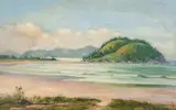 Benedito Calixto, Praia, óleo sobre tela