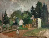 Francisco Rebolo, Paisagem com Casario
