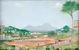 Alberto da Veiga Guignard, Paisagem de Sabará com Personagens