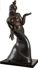 Figura Feninina by Lélio Coluccini, escultura em bronze, offered Jun 2015