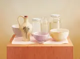 Glass Pots by Renato Meziat, 2014, óleo sobre tela, offered Jun 2015