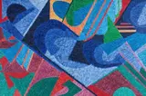 Sem Título by Claudio Tozzi, 1986, acrilico sobre tela colado em madeira, offered Jun 2015