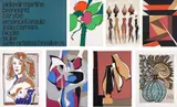 Artistas Diversos, 7 Artistas Brasileiros, 1977, serigrafia sobre papel