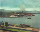 Marinha by José Pancetti, 1941, óleo sobre tela, offered Mar 2015