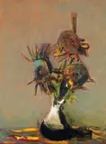 Danilo Di Prete, Vaso com Flores, óleo sobre tela
