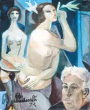 Di Cavalcanti, Auto Retrato com Mulheres