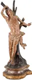 Aleijadinho, São Sebastião, escultura em madeira cedro policromada