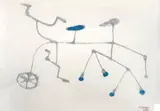 Marepe, Sem Titulo, 2004, gliter e cola sobre papel